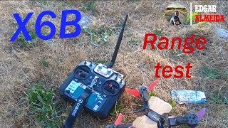 Flysky x6b range test [upl. by Rombert555]