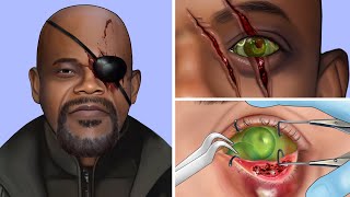 ASMR Remove Maggot Dogticks Infected Eyes Compilation  Deep Cleaning Animation [upl. by Babb]