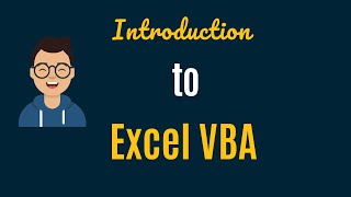 Excel VBA Tutorial for Beginners  1  An Introduction to VBA [upl. by Anavi213]