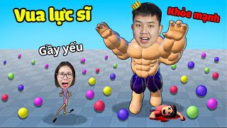 bqThanh Là Vua Lực Sĩ Khỏe Cơ Bắp Nhất Đánh Bại Mọi Người Troll Đấm Ốc Bẹp Dí [upl. by Buehler]