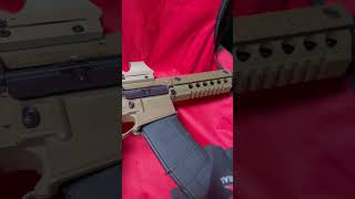 quotThe Crosman Bushmaster BMPWX CO2Powered Full Auto BB Gun with 556 Caliber Real Bullet Actionquot [upl. by Swetiana]