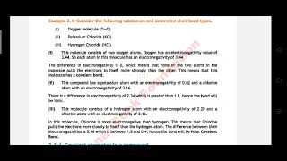 Nature of Bonds in terms of Pauling Electronegativity valuesCovalent Character in a Compound31 [upl. by Namialus953]