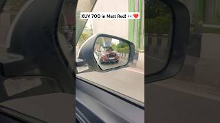 XUV 7OO Matt Wrap 👀❤️  shorts youtubeshorts automobile car mahindra mahindraxuv700 modified [upl. by Letreece]