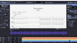 【Guitar Pro TAB】Drop B Graupel  Bereavement [upl. by Lokin]