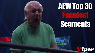 AEW Top 30 Funniest Segments Ever [upl. by Berty]