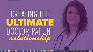 Creating the Ultimate Doctor Patient Relationship  AdvancedMD [upl. by Ardnaeel]