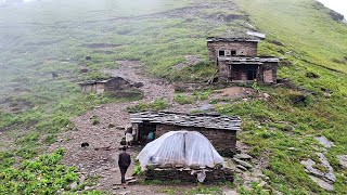 Nepali Mountain Village Life in Nepal  Most Peaceful And Relaxation Village Life  Real Nepali Life [upl. by Ldnek]