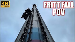 Fritt Fall POV 4K 60FPS Grona Lund Intamin Drop Tower  NonCopyright [upl. by Yenahs600]