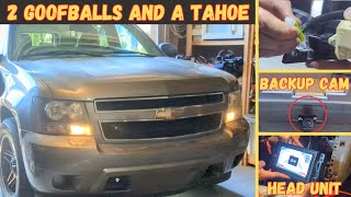 Tahoe gets Stereo Backup Cam Fix Foggy Headlights Test Products Fix Plastic [upl. by Sirtemed546]