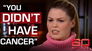 Confronting Belle Gibson  the health advocate who faked cancer  60 Minutes Australia [upl. by Cantu]