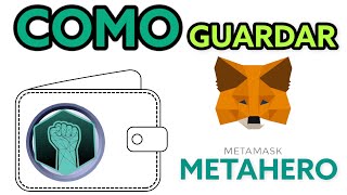 QUAL CARTEIRA USAR PARA GUARDAR SUAS METAHERO Como adicionar token HERO na METAMASK WALLET [upl. by Venn]