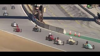 CycleKarts at Laguna Seca Le Mans Start [upl. by Nolos]