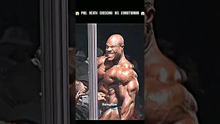 Phil Heath Backstage Conditioning Check 😱 [upl. by Erda]