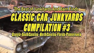 EP838 Classic Car Junkyard Walk Compilation 3 Best of Junkyards and Barn Finds With Sean [upl. by Kinsley890]