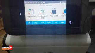 Update Firmware HP 477 DW dengan Flashdisk [upl. by Aridnere]