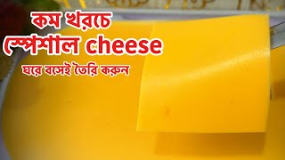 ১০০ টাকায় ঘরে নিজেই চিজ বানান । Cheese banana recipe  Cheese kivabe banabo cheeserecipe cheese [upl. by Rutger]