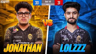 JONATHANGAMINGYT vs LoLzZzGaming INTENSE 2V2 TDM MATCH  BGMI HIGHLIGHT [upl. by Avahc]