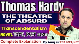 Literary term The Theatre of Absurd Transdentalism Emerson spiritualism TGT PGT LT NET Literature UP [upl. by Asenaj784]