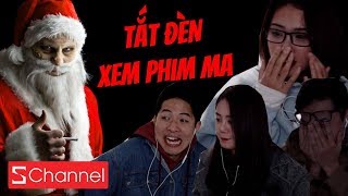 Schannel REACTION  12H ĐÊM TẮT ĐÈN XEM FILM MA NOEL [upl. by Hait156]