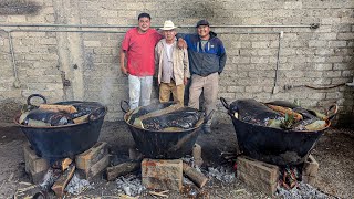 BARBACOA A LA PENCA Estilo Michoacán procedimiento COMPLETO desde cero [upl. by Netsrik]