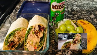 Let’s Make Loaded Chicken Salad Wraps Recipe  How To Pack Lunch [upl. by Vel]