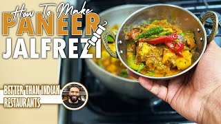 Paneer Jalfrezi Recipe  Vegetarian special  Restaurant Quality Home [upl. by Higgins]