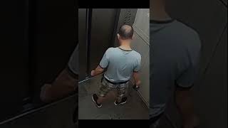 Bicycle battery explodes in elevator [upl. by Valentina]