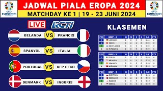 Jadwal Piala Eropa Matchday ke 2  Belanda vs Prancis  Portugal vs Ceko  Euro 2024 [upl. by Kano]