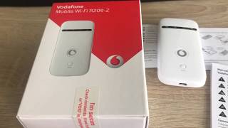 Vodafone mobile WIFI R209Z [upl. by Cher737]