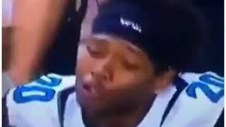 Jalen Ramsey Crying on the Sidelines AFTER AFC CHAMPIONSHIP PATRIOTS VS JAGS PLAYOFF JAN 212018 [upl. by Otreblon560]