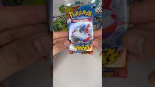 Opening some new surgingspark booster ⚡️ pikachu pokemon pokemoncards pokemoncommunity [upl. by Ddarb]