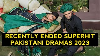 Top 5 Recently Ended Superhit Pakistani Dramas On Har Pal Geo [upl. by Arria988]