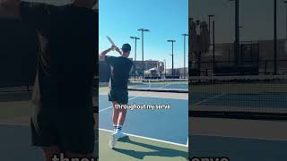 Serve Stance The Key To A Good Serve [upl. by Llenrod]