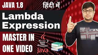 🔥Master Lambda Expression in one Video🔥  Learn Lambda Expression in one video step by step in Hindi [upl. by Bassett519]