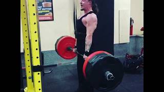 225 KG 495 lbs Deadlift PR at 150 LBS Body Weight [upl. by Akoyin74]