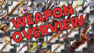 An Overview of Every Weapon in Albion Online [upl. by Cirala]