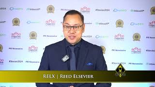 RELX  Reed Elsevier wins in the 2024 AsiaPacific Stevie® Awards [upl. by Arriek]