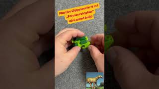 Playtive Clippysaurier 6 in 1 „Parasaurolophus“mini speed build brick playtive clippy [upl. by Tessie]