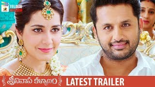 Srinivasa Kalyanam Movie LATEST TRAILER  Nithiin  Raashi Khanna  Dil Raju  Mango Telugu Cinema [upl. by Alyag]