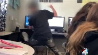 Parents raise concerns after video circulates of violent middle school fight [upl. by Adnaw]