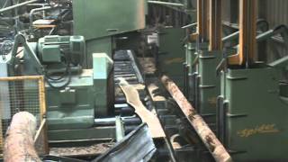 LOG BANDSAW  DOUBLE CUT [upl. by Carma]