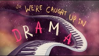 AJR  DRAMA Official Lyric Video [upl. by Drawets302]