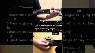 Randomantic  James Reid  Easy Guitar Chords Tutorial For Beginners guitarlesson [upl. by Kwok]