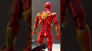 Custom  Marvel Legends  Iron Spider  Battle Damaged Armor  ASMR Review asmr spiderman figure [upl. by Ynnatirb]