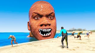 CAÇANDO O FRANKLIN DO MAR NO GTA 5 [upl. by Clippard379]