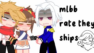 mlbb rate they ships  mlbb gacha  gacha club  no copy  sorry if you dont like the ships [upl. by Omsoc410]