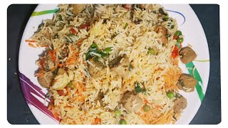 soyabean biryani recipe bhut hi mazedaar recipe delicious food [upl. by Kidder699]