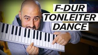 Die F Dur Tonleiter mit einem Dance Beat üben in Ableton Live [upl. by Eleanor]