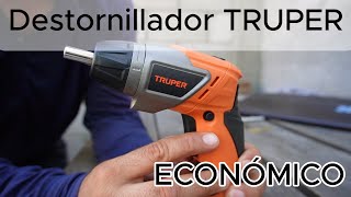 Destornillador TRUPER inalámbricoDESI36XECONÓMICO [upl. by Raye]