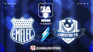 ⚽🔵 EXPLOSIÓN AZUL 2024  PRESENTACIÓN DEL EQUIPO Y PARTIDO l CS EMELEC VS LIBERTAD FC [upl. by Pompea]